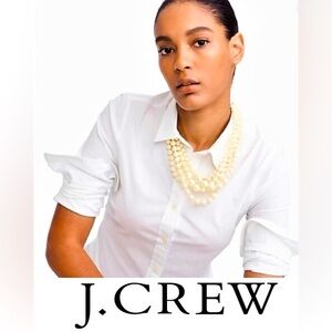 J. Crew 5-Strand Pearl Twisted Hammock Necklace